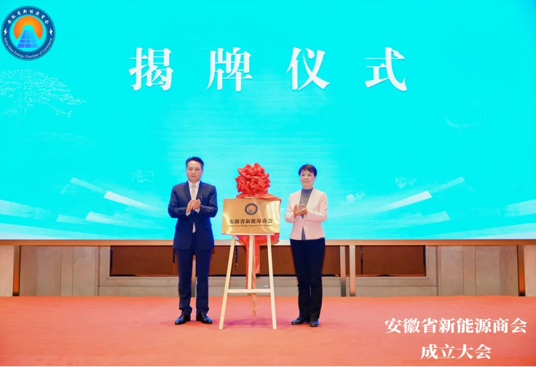 2025徽商大会隆重举行，省工商联副主席、中环新能源控股集团董事长余竹云当选安徽省新能源商会创会会长