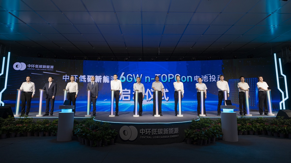 转型新样板 中环低碳新能源6GW n-TOPCon 电池顺利投产